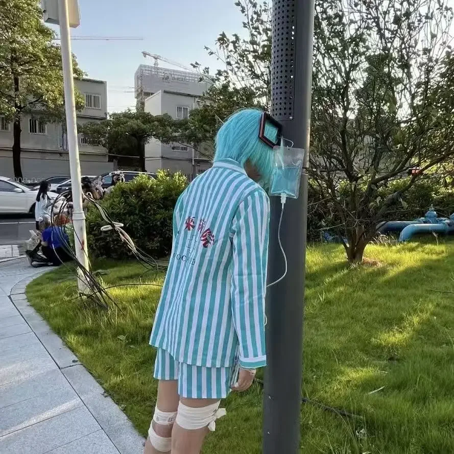 Cosplay Anime Women - طقم زي مستشفى للتنكر - ملابس