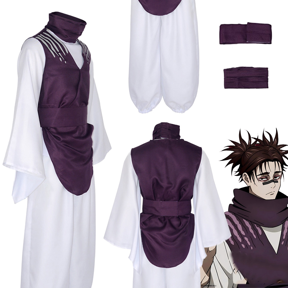 Anime Cosplay Jujutsu Kaisen - ملابس تنكرية فانتازيا تشوو للرجال من