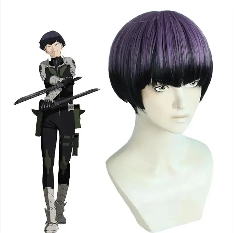 Cosplay Anime Black Hair - سوشيرو هوشينا باروكات كايجو رقم. 8