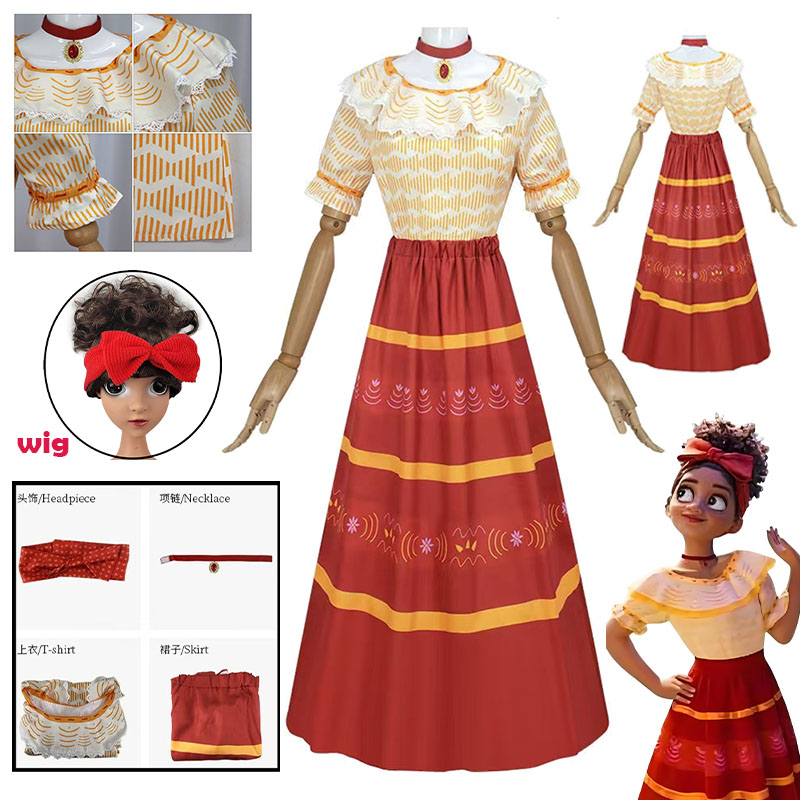 Anime Cosplay Dress For Women - زي تنكري لشخصية إنكا دولوريس مادريجال