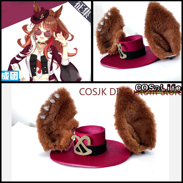 Queen Anime Cosplay - قبعة ودبوس شعر ملحقات كوسبلاي أنمي