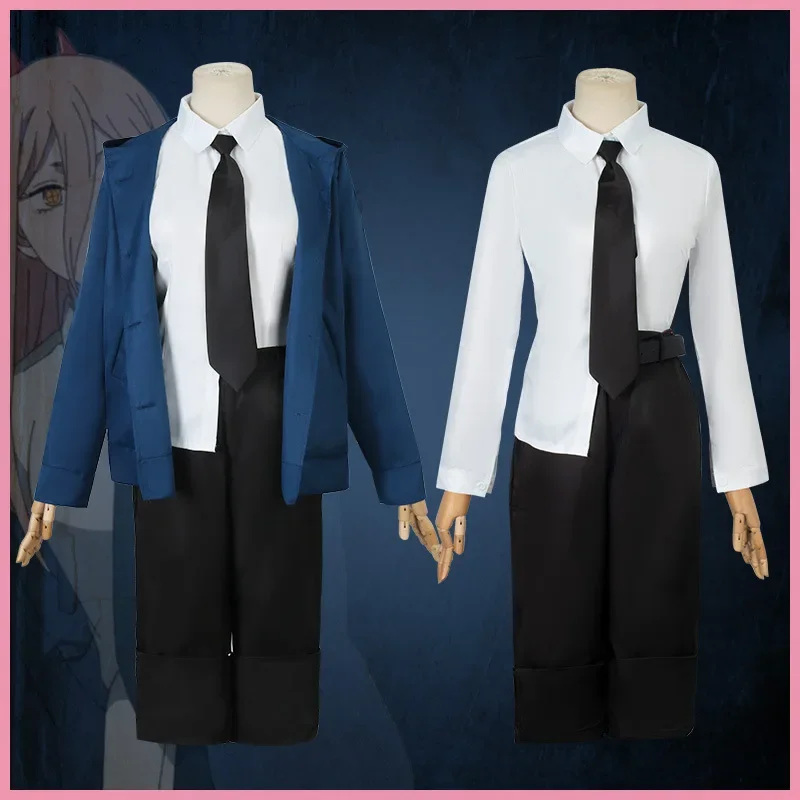 Chainsaw Man Cosplay - قوة تأثيري بالمنشار رجل زي سترة