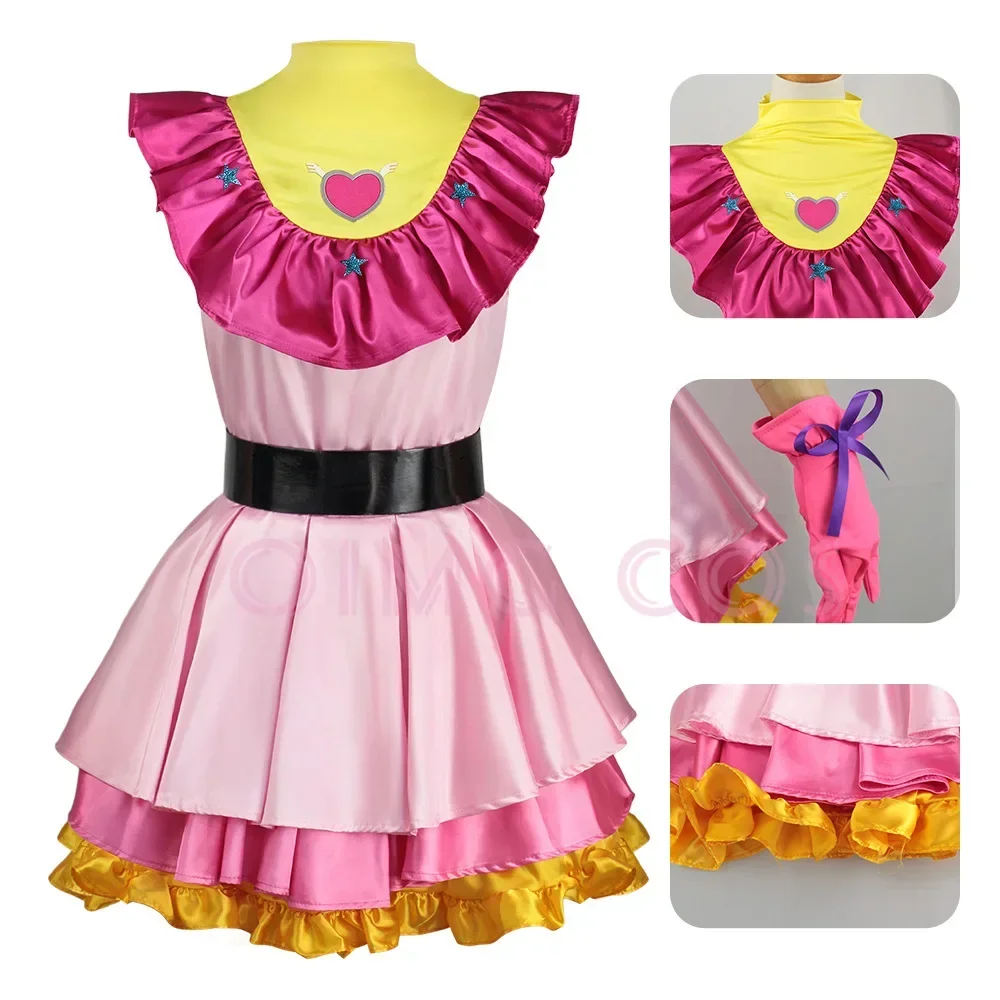 Anime Cosplay Dress For Women - زي تنكري هوشينو آي كخادمة، زي