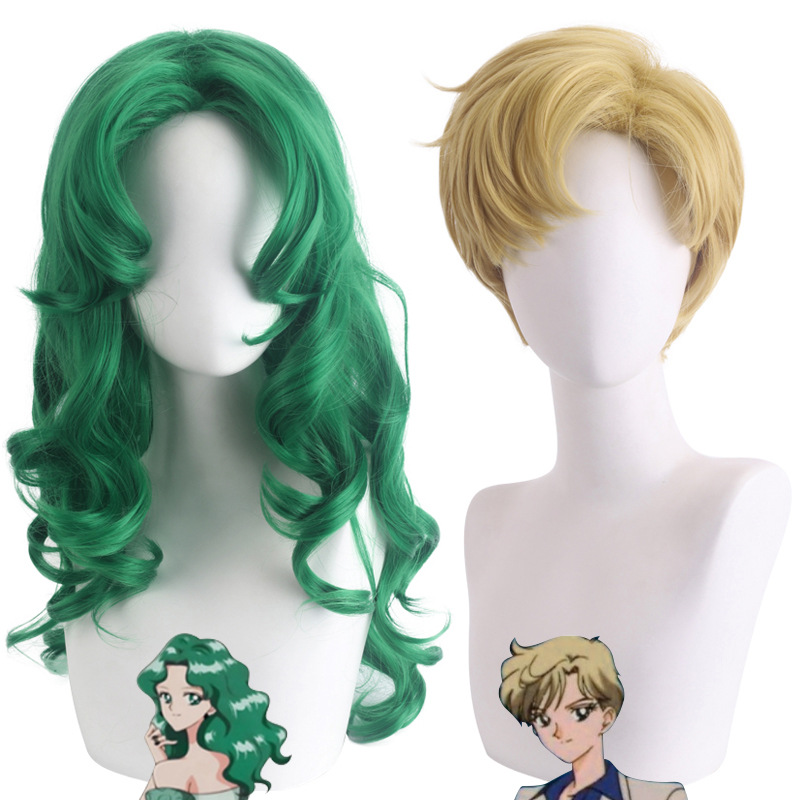 شعر مستعار طويل ومموج صناعي لل - مراجعة Cosplay Duo Anime وسعره