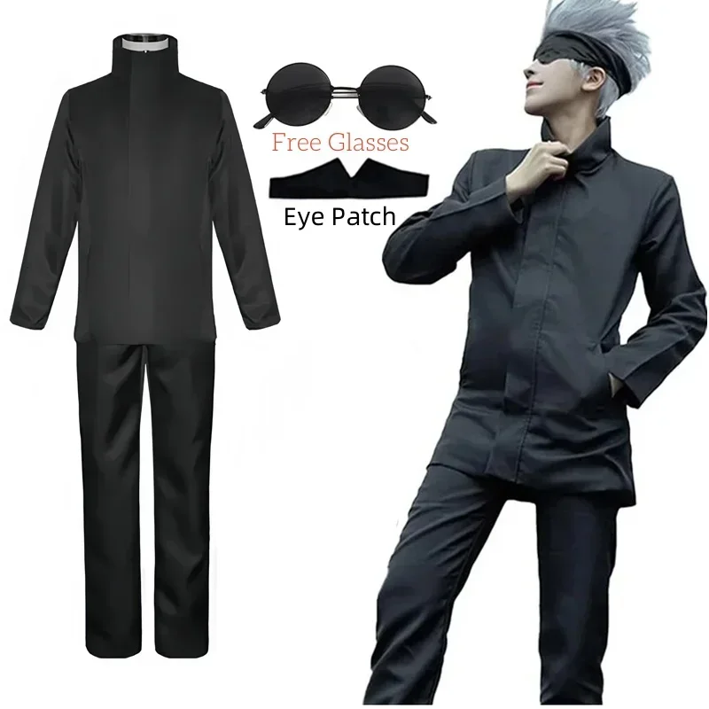 2026 أزياء تنكرية لشخصية غوجو  - مراجعة Anime Cosplay Jujutsu Kaisen وسعره