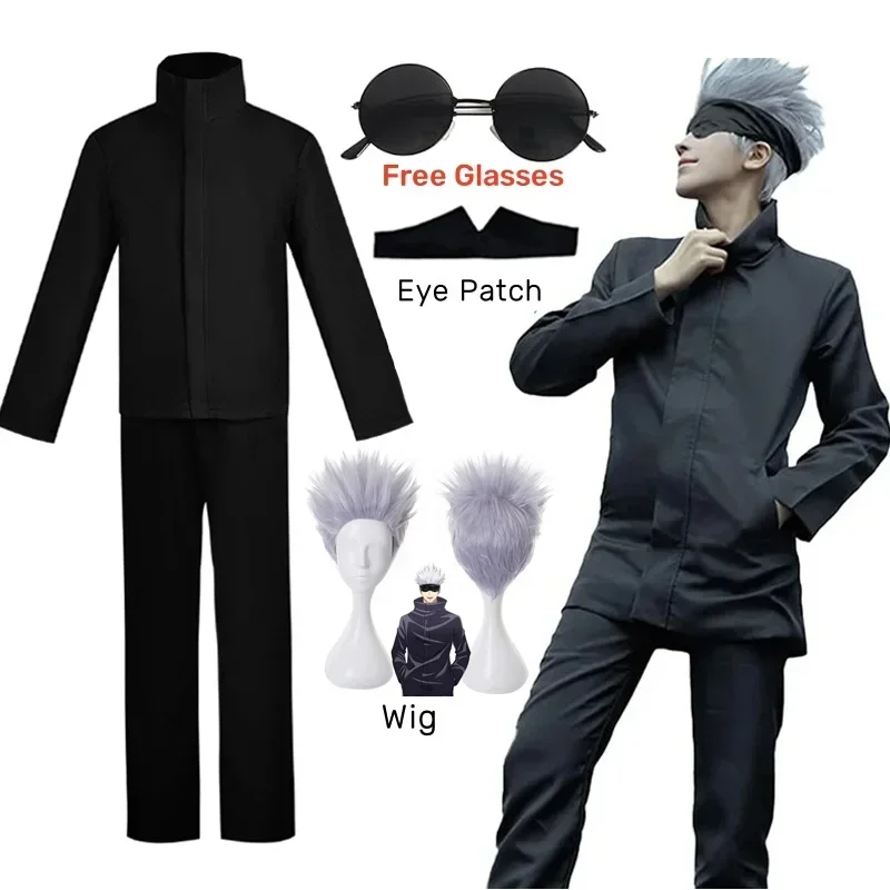 2026 أزياء تنكرية لشخصية غوجو  - مراجعة Anime Cosplay Jujutsu Kaisen وسعره