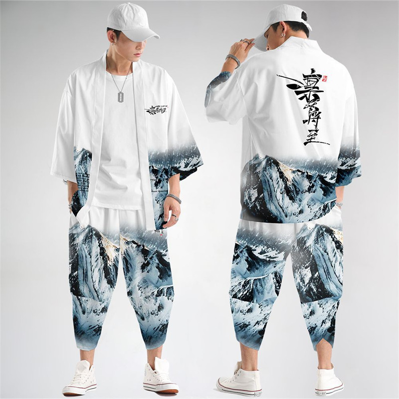 حجم كبير 5XL 6XL ثوب الكيمونو  - مراجعة Demon Slayer Haori وسعره