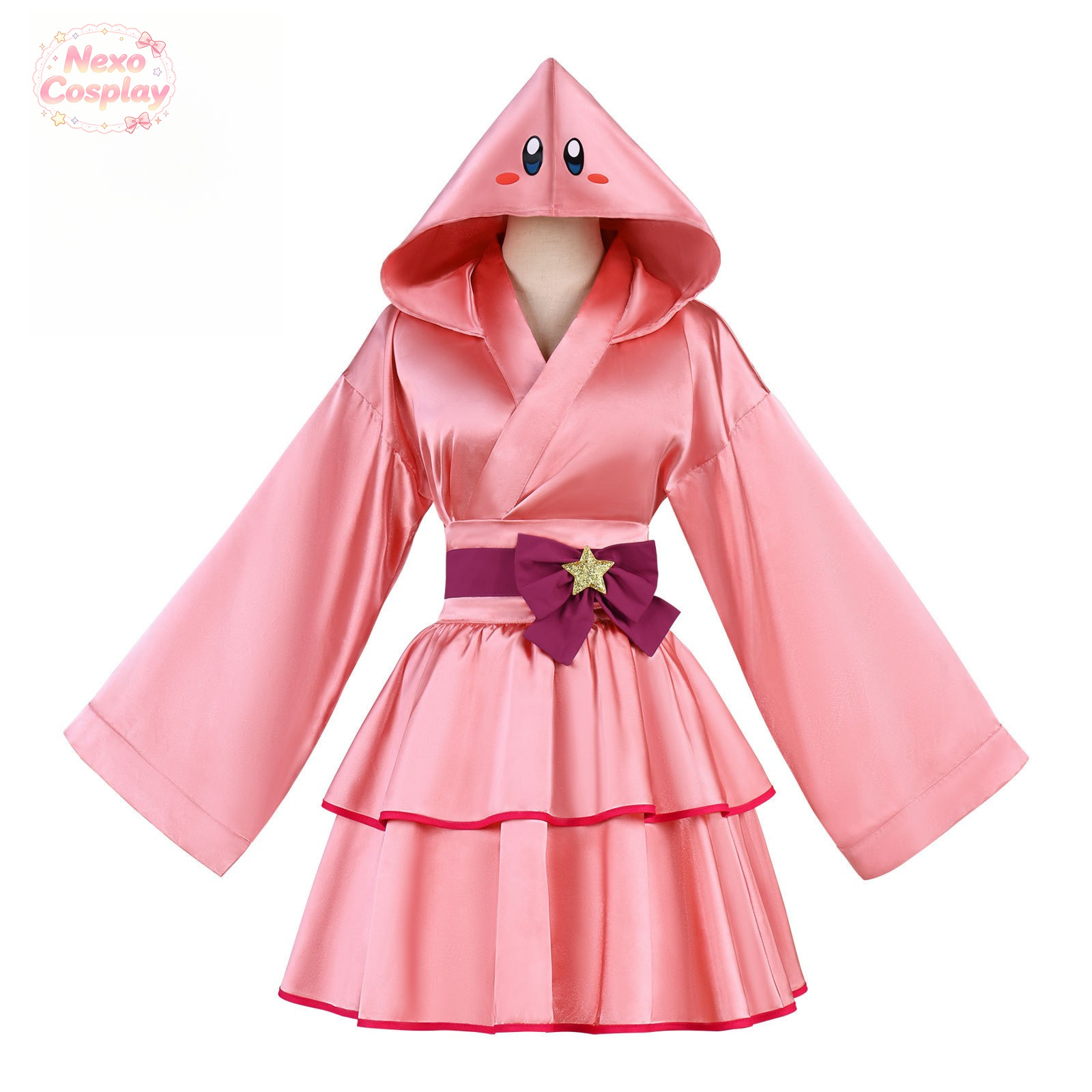 زي تنكري وردي للفتيات مع تنورة - مراجعة Anime Cosplay Girls وسعره
