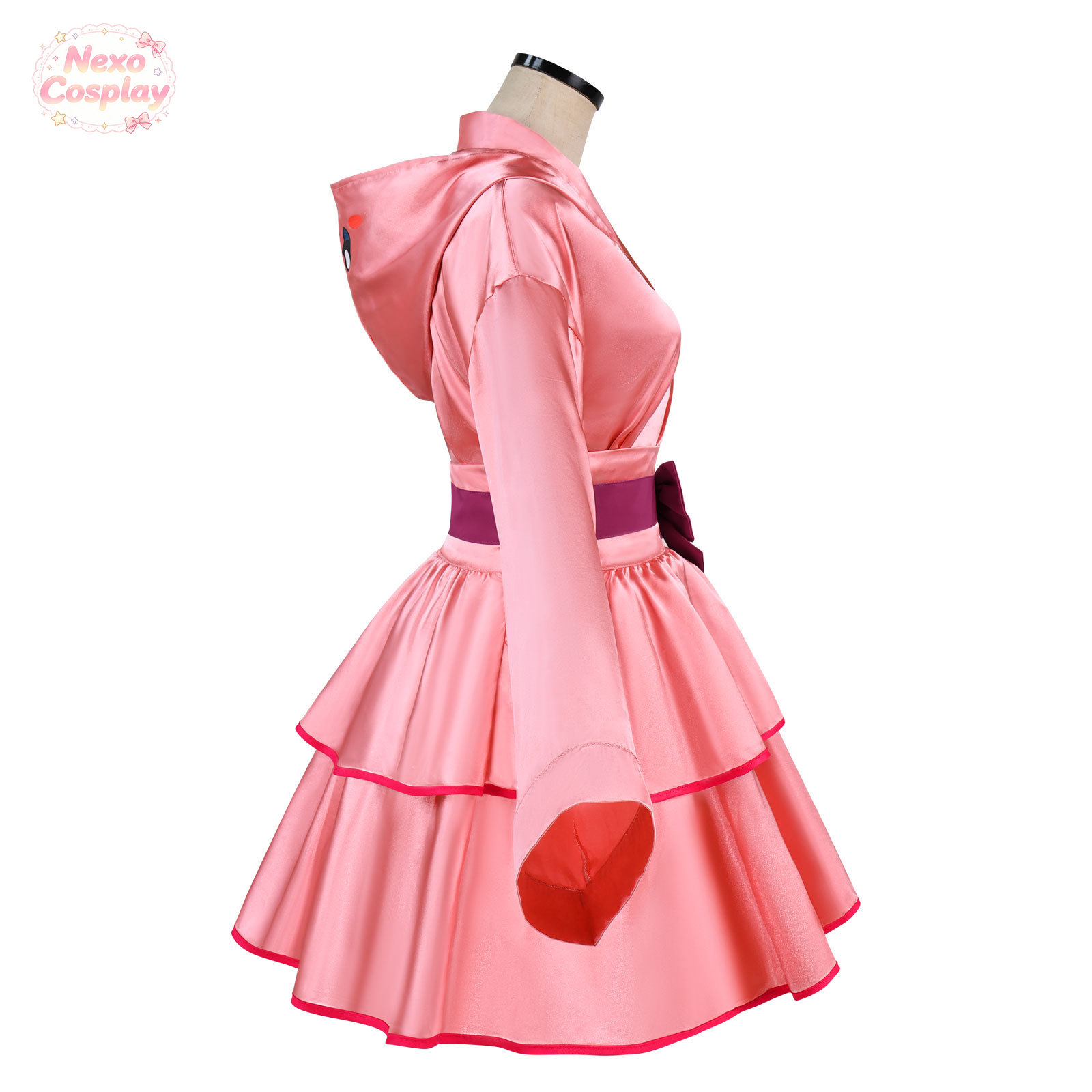 زي تنكري وردي للفتيات مع تنورة - مراجعة Anime Cosplay Girls وسعره