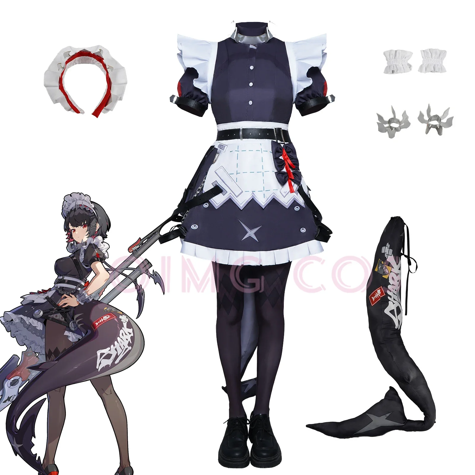 إلين جو زينليس زون زيرو أزياء  - مراجعة Anime Cosplay Dress For Women وسعره
