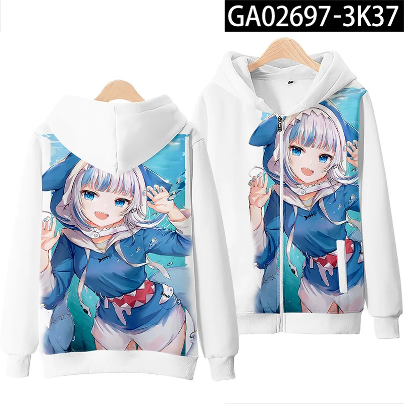 أنيمي Gawr Gura تأثيري ثلاثية  - مراجعة Cosplay Anime Basic وسعره