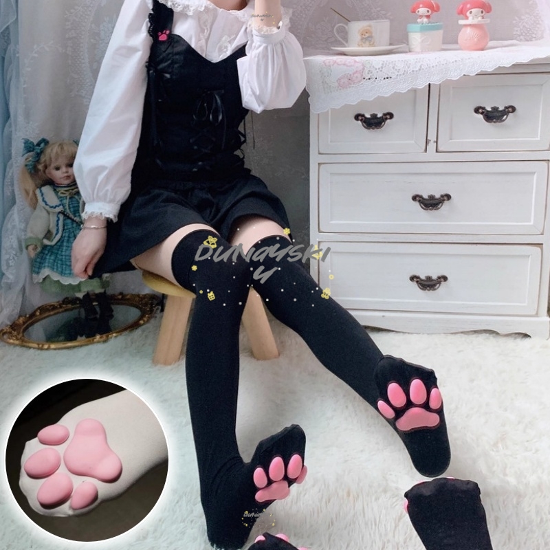 جوارب نسائية طويلة فوق الركبة  - مراجعة Cosplay Anime Basic وسعره