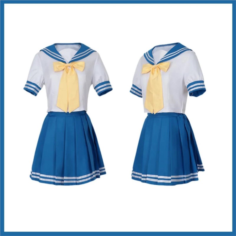 قطع شعر تنكرية من سلسلة لاكي س - مراجعة Anime Cosplay Girl Photo وسعره