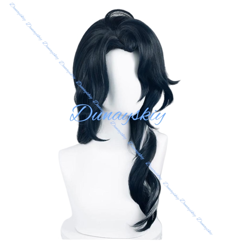 شعر مستعار كوسبلاي بانتالون جي - مراجعة Cosplay Anime Black Hair وسعره