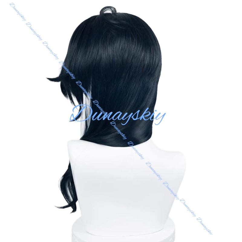 شعر مستعار كوسبلاي بانتالون جي - مراجعة Cosplay Anime Black Hair وسعره