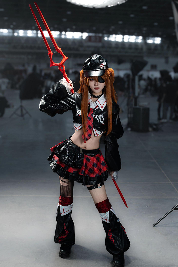 أزياء أنيمي الجديدة إيفا أسوكا - مراجعة Anime Cosplay Girlfriend وسعره