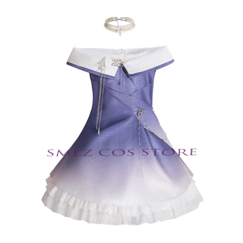 زي تنكري نسائي لشخصيات 520 هير - مراجعة Anime Cosplay Dress For Women وسعره