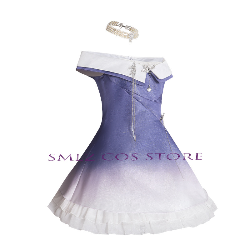 زي تنكري نسائي لشخصيات 520 هير - مراجعة Anime Cosplay Dress For Women وسعره