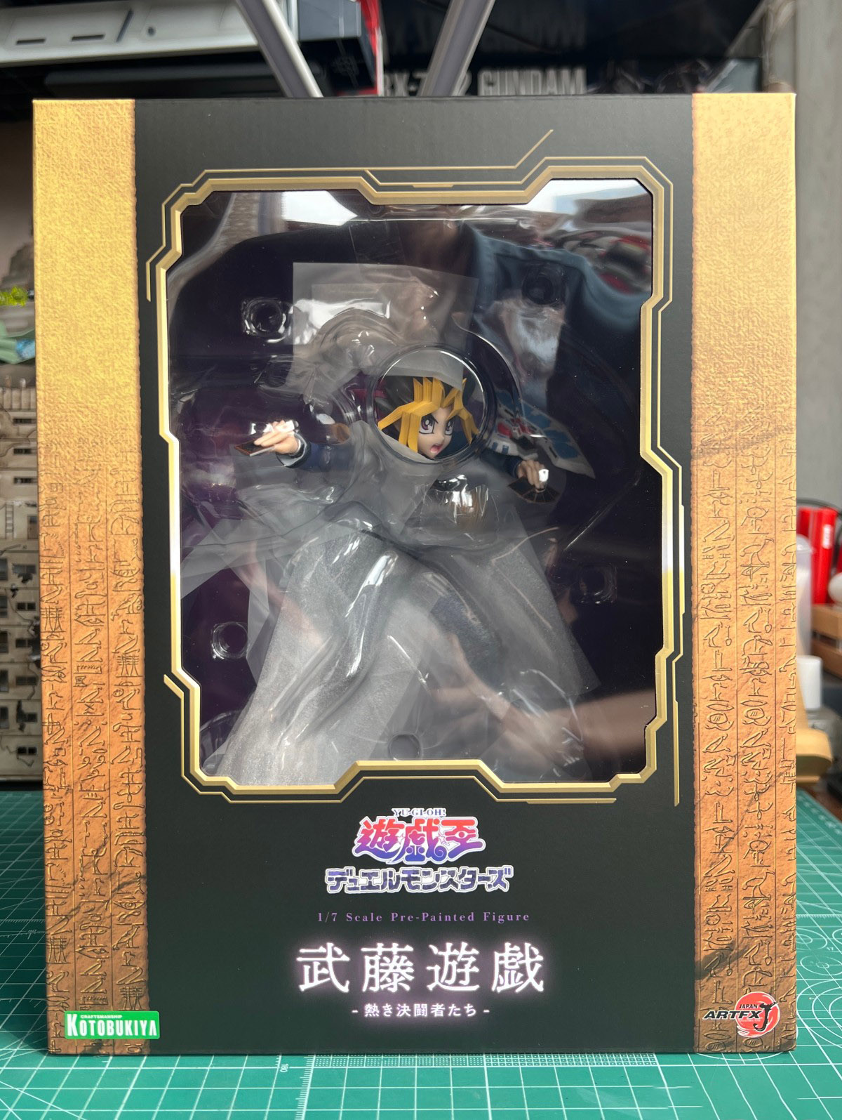 مجسم شخصية يوغي موتو من أنمي ي - مراجعة Kotobukiya Artfx وسعره