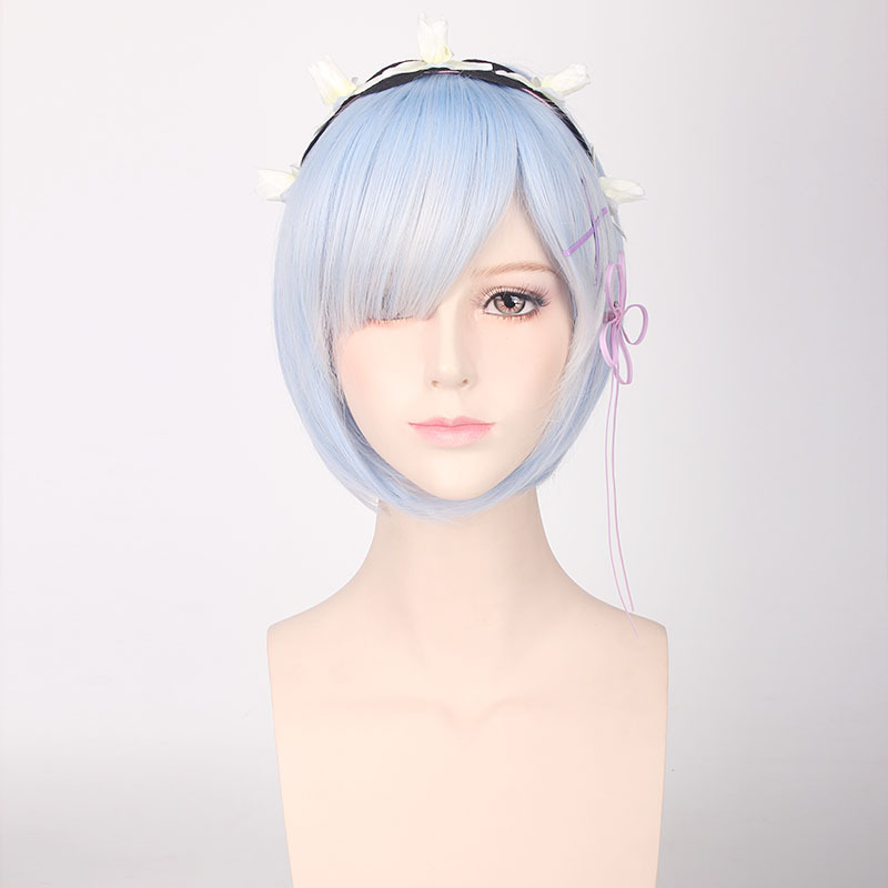 شعر مستعار للتنكر على طراز رام - مراجعة Cosplay Duo Anime وسعره