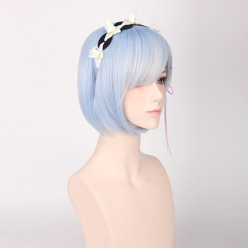 شعر مستعار للتنكر على طراز رام - مراجعة Cosplay Duo Anime وسعره