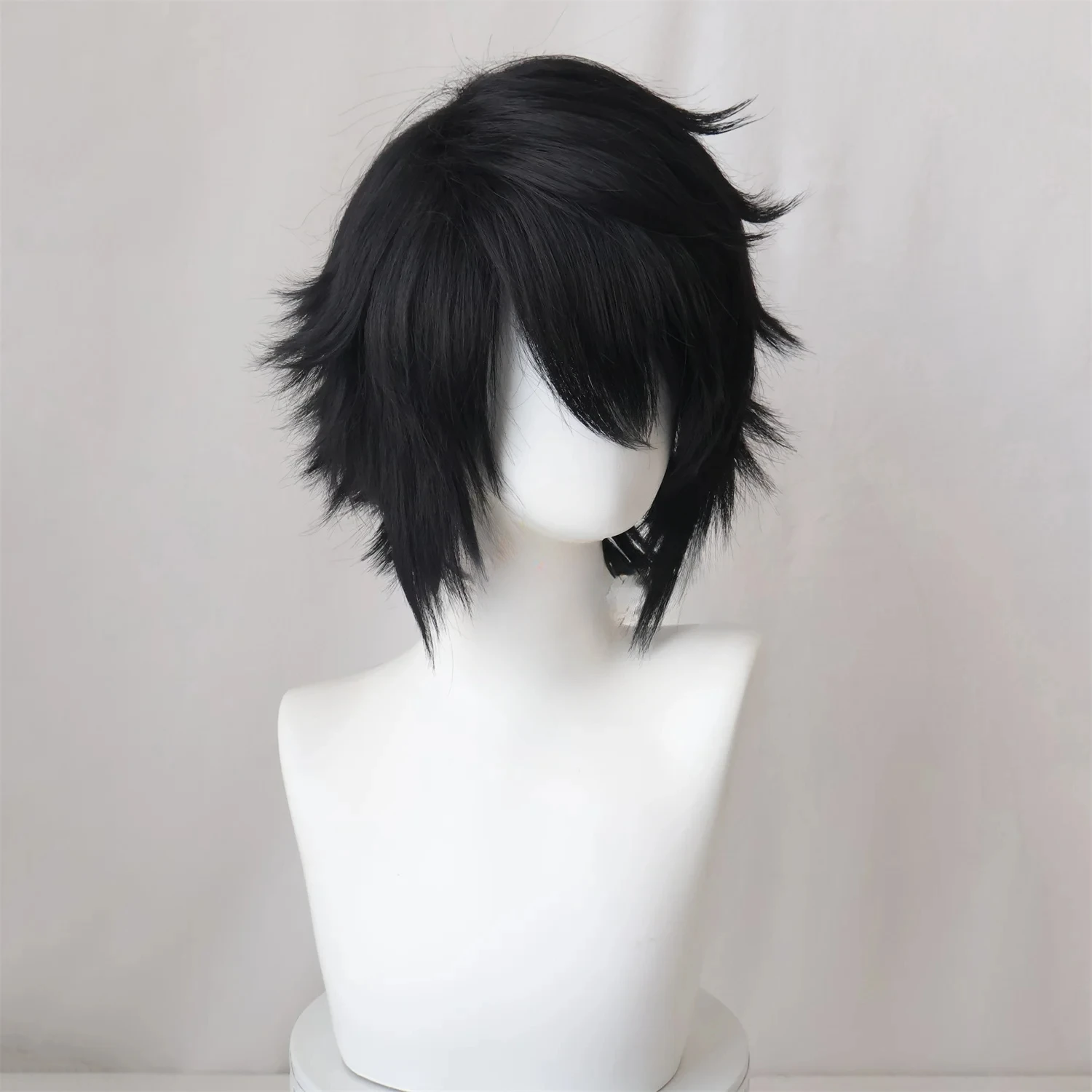 أنيمي L تأثيري L.Lawliet شعر م - مراجعة Cosplay Anime Black Hair وسعره