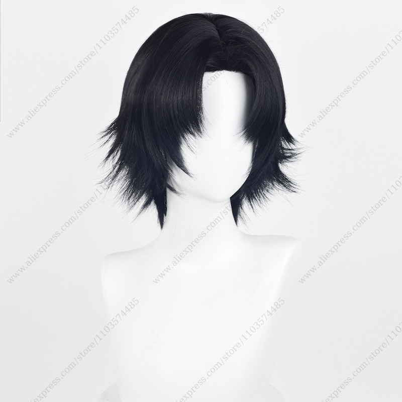 شعر مستعار أنيمي كرولو لوسلفر  - مراجعة Cosplay Anime Black Hair وسعره