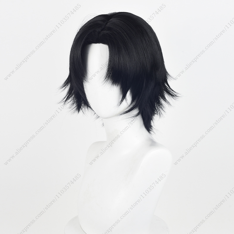 شعر مستعار أنيمي كرولو لوسلفر  - مراجعة Cosplay Anime Black Hair وسعره