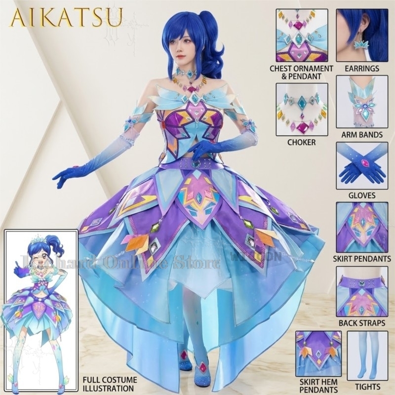 زي هالوين أيكاتسو كيرييا آوي ك - مراجعة Anime Cosplay Outfits Female وسعره