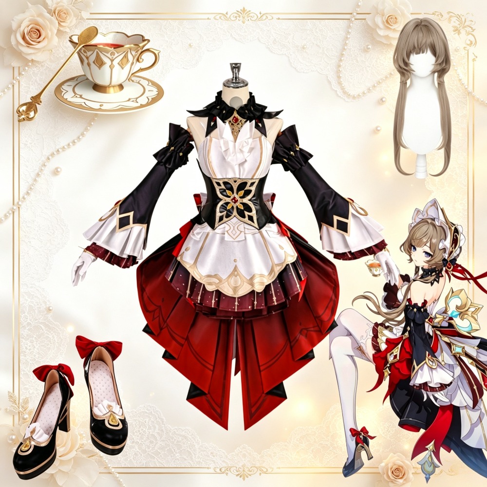 زي تنكري كامل لشخصية ساندروني  - مراجعة Cosplay Anime Women وسعره