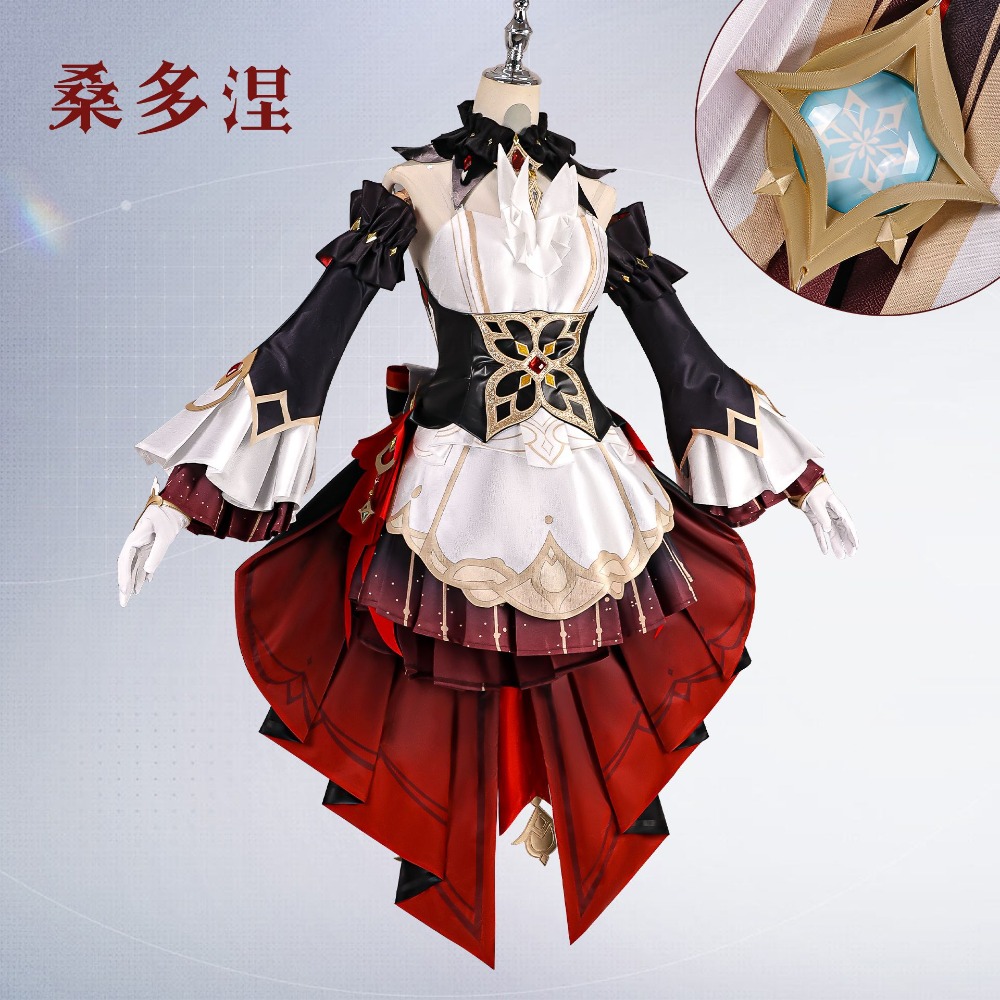 زي تنكري كامل لشخصية ساندروني  - مراجعة Cosplay Anime Women وسعره