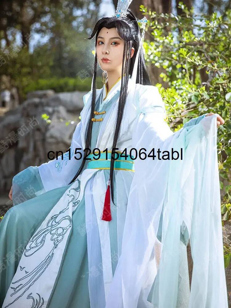 جديد Tian Guan Ci Fu Fengshi Q - مراجعة Queen Anime Cosplay وسعره