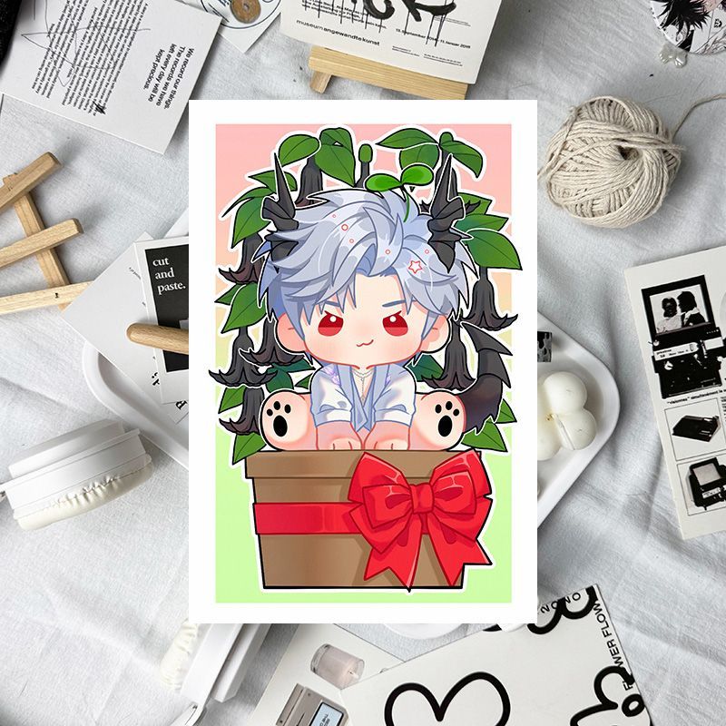 الحب والفضاء العميق أنيمي بطاق - مراجعة Anime Cosplay Girl Photo وسعره