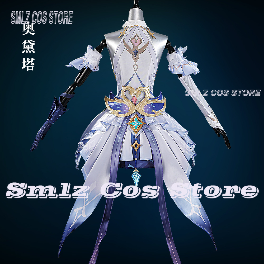 زي تنكري أوديت من جينشين إمباك - مراجعة Anime Cosplay Dress For Women وسعره
